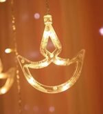 Anubhav Janni Diya Light (6+6) Curtain Led Festive Lights Indoor Window String Decoration Wedding New Year Home Prong Base Mode Diwali Home Mandir Decorations Items Pooja Room (Pack Of 1 Pcs) - Image 4