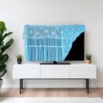Anubhav Janni Tv Cover Fancy (28-34 Inch) All Model TV Colourful Dustproof LCD LED Indoor Bedroom Living Room Decoration Dust Televisions Household Hanging Net Clothing (Pack Of 1 Pcs) - Image 4