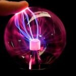 Anubhav Janni Plasma Ball Light Lamp Static Electricity Globe Electric Lightning Ball Touch Sensitive USB Powered Birthday Holiday Learning Sphere Kids Ball Light Lamp Home Gift (Pack Of 1 Pcs) - Image 2