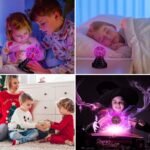 Anubhav Janni Plasma Ball Light Lamp Static Electricity Globe Electric Lightning Ball Touch Sensitive USB Powered Birthday Holiday Learning Sphere Kids Ball Light Lamp Home Gift (Pack Of 1 Pcs) - Image 9