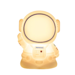 Anubhav Janni Astronut Silicone Night Light USB Rechargeable Cute Gifts Astronaut Nursery Light Office Desk Or Study Table Decorative Light Room Decor Valentine's Day  Bedroom (Pack Of 1 Pcs)