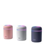 Anubhav Janni H2O Humidifier Colorful Mini Humidifier Portable Cool Mist LED Light Home Office Car Night Light Bedroom Air Diffuser Better Sleep Relaxation Auto Shut Off Yoga (Pack Of 1 Pcs)