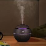 Anubhav Janni Dark Wooden Humidifier Magic Cup Cool Mist Humidifiers Night Light Car Office Babies Home Air Humidifier Room Home Room Fragrance Moisture Yoga Bedroom Car (Pack Of 1 Pcs) - Image 2