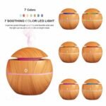 Anubhav Janni Dark Wooden Humidifier Magic Cup Cool Mist Humidifiers Night Light Car Office Babies Home Air Humidifier Room Home Room Fragrance Moisture Yoga Bedroom Car (Pack Of 1 Pcs) - Image 6