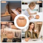 Anubhav Janni Light Wood Humidifier Magic Cup Cool Mist Humidifiers Night Light Car Office Babies Home Air Humidifier Room Home Room Fragrance Moisture Yoga Bedroom Car (Pack Of 1 Pcs) - Image 3
