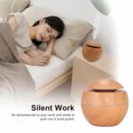 Anubhav Janni Light Wood Humidifier Magic Cup Cool Mist Humidifiers Night Light Car Office Babies Home Air Humidifier Room Home Room Fragrance Moisture Yoga Bedroom Car (Pack Of 1 Pcs) - Image 7