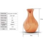 Anubhav Janni Port Wooden Aroma Humidifier Magic Cup Cool Mist Humidifiers Night Light Car Office Babies Home Air Humidifier Room Home Room Fragrance Moisture Yoga Bedroom Car (Pack Of 1 Pcs) - Image 7