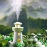 Anubhav Janni Lighthouse Humidifier Magic Cup Cool Mist Humidifiers Night Light Car Office Babies Home Air Humidifier Room Home Room Fragrance Moisture Yoga Bedroom Car (Pack Of 1 Pcs) - Image 2