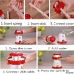 Anubhav Janni Lighthouse Humidifier Magic Cup Cool Mist Humidifiers Night Light Car Office Babies Home Air Humidifier Room Home Room Fragrance Moisture Yoga Bedroom Car (Pack Of 1 Pcs) - Image 4