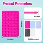 Anubhav Janni Double Side Silicone Phone Case Hands Free Mobile Accessory Holder Grip Shower Video Games Suction Case Shower Pads Adhesive Mount Selfies Videos Mirror Sided Pad (Set Of 2 Pcs) - Image 4