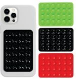 Anubhav Janni Double Side Silicone Phone Case Hands Free Mobile Accessory Holder Grip Shower Video Games Suction Case Shower Pads Adhesive Mount Selfies Videos Mirror Sided Pad (Set Of 2 Pcs) - Image 7