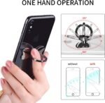 Anubhav Janni Phone Ring Holder Rotating Finger Grip Stand for Smartphones Universal Adjustable Stylish Everyday Convenience Enhanced Stability Selfies Videos Gaming (Pack Of 1 Pcs) - Image 3