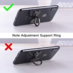 Anubhav Janni Phone Ring Holder Rotating Finger Grip Stand for Smartphones Universal Adjustable Stylish Everyday Convenience Enhanced Stability Selfies Videos Gaming (Pack Of 1 Pcs) - Image 5