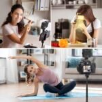 Anubhav Janni Rechargeable Led Video Light LED Pocket With Clip Mobile Laptop Photography Type C Recording Adjustable Brightness Charging Photography YouTube Makeup Mobile (Pack Of 1 Pcs) - Image 2