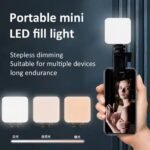 Anubhav Janni Rechargeable Led Video Light LED Pocket With Clip Mobile Laptop Photography Type C Recording Adjustable Brightness Charging Photography YouTube Makeup Mobile (Pack Of 1 Pcs) - Image 3