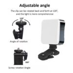 Anubhav Janni Rechargeable Led Video Light LED Pocket With Clip Mobile Laptop Photography Type C Recording Adjustable Brightness Charging Photography YouTube Makeup Mobile (Pack Of 1 Pcs) - Image 9