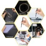 Anubhav Janni 24 In 1 Screwdriver Set in Precision Multifunction Magnetic Driver Bit Pocket Tool Kit Computer PC Laptop Tablet Phone Watch Glasses Phones Home Small Jewelry (Pack Of 1 Pcs) - Image 3