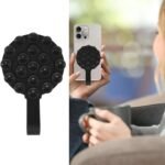 Anubhav Janni Round Silicone Phone Case Suction Case Soft Sticker With Double Sided Cup Holder Back Of And Shower Mirror Toys Heart Shaped Double Sided Mobile Grip Stand (Pack Of 1 Pcs) - Image 8