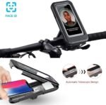 Anubhav Janni Motorcycle Phone Case Mobile Holder Waterproof Bike Aluminum Alloy Base Anti Glare Touch Screen Bicycles Scooters Electric Bikes Touch Screen Case Rotating Holder (Pack Of 1 Pcs) - Image 3