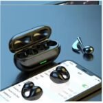 Anubhav Janni Ear Clip Earbud Bone Conduction Headphones Open Wireless Earbuds Intelligent Recognition Earphone Waterproof Earbuds Bluetooth Earphones Reduction Charging Case (Pack Of 1 Pcs) - Image 7