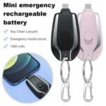 Anubhav Janni Mini Power Emergency Pad Keychain For C Pin Charger New Pod Wireless Charging Compact Portable Travel Friendly Portable Compact Ultra Slim USB Type Compatible (Pack Of 1 Pcs) - Image 5