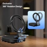 Anubhav Janni 3 In 1 Mobile Suction Cup Stand in Magnetic Phone Stand Strong Holder Degree Rotating Car Mount Smartphone Desk Gym Pocket Gym Video Calls Travel Office Use (Pack Of 1 Pcs) - Image 5