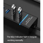 Anubhav Janni Usb Hub 4 Port 1.2 Mtr USB Adapter Cable With Speed Laptop PC Computers Plug Play Backward Compatible Portable Pc Splitter Laptop ipad Air Laptop Computer Speed (Pack Of 1 Pcs) - Image 3