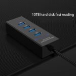 Anubhav Janni Usb Hub 4 Port 1.2 Mtr USB Adapter Cable With Speed Laptop PC Computers Plug Play Backward Compatible Portable Pc Splitter Laptop ipad Air Laptop Computer Speed (Pack Of 1 Pcs) - Image 5