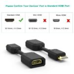 Anubhav Janni Hdmi Extender (Male To Female) Trending HDMI Extension Cable Black Cable High Laptop LED PC Cable Adapter Fire Chromecast Connector Fast TV Computers Laptops (Pack Of 1 Pcs) - Image 2