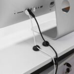 Anubhav Janni Cable Clip Protector Clips Desktop Cord Organizer Multipurpose Silicone Adhesive Hooks For TV Home Office Cubicle Car Desk Bedside Office Management System (Pack Of 1 Pcs) - Image 8