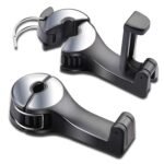 Anubhav Janni Car Hook Mobile Phone Holder Seat Hooks Headrest Back With Holder Universal Internal Accessories Bag Umbrellas Clothes Hidden Pack Purses Handbags Bottle Storage (Pack Of 1 Pcs)