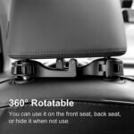 Anubhav Janni Car Hook Mobile Phone Holder Seat Hooks Headrest Back With Holder Universal Internal Accessories Bag Umbrellas Clothes Hidden Pack Purses Handbags Bottle Storage (Pack Of 1 Pcs) - Image 5