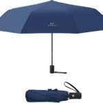 Anubhav Janni Automatic Open Close Umbrella (Blue ) Umbrella Metal Waterproof Round Modern Style Office Outdoor Rain Strong Wind Open Close Button Perfect (Pack Of 1 Pcs)