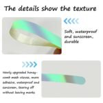 Anubhav Janni Car Wheel Sticker Tyre Reflective Rim Stripe Stickers Universal For Car Bikes Trucks Night Safety Warning Stickers Exterior Accessories Tape (Pack Of 1 Pcs) - Image 3
