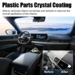 Anubhav Janni Crystal Coating for Car Parts PVC Restorer Interior Cleaner Revitalizing Agent Dashboard Trim Exterior Shiner Polish Maintenance Accessory Bike Parts Bike Home (Pack Of 1 Pcs) - Image 5
