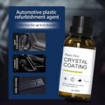 Anubhav Janni Crystal Coating for Car Parts PVC Restorer Interior Cleaner Revitalizing Agent Dashboard Trim Exterior Shiner Polish Maintenance Accessory Bike Parts Bike Home (Pack Of 1 Pcs) - Image 6