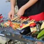 Anubhav Janni BBQ Tandoor Stick Stainless Steel Skewers With Wooden Handle Flat Metal Kebab Sticks Grill Barbecue Rust Resistant Rounded Square Kabab Grill Tool Outdoor Grilling (Pack Of 1 Pcs) - Image 7