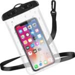 Anubhav Janni New Waterproof Moblie Pouch Cover Moblie Rotation Lock Closure Rainy Conditions Water Proof Mobile Phones  Swimming Rain Travel Samsung Mi Redmi Oppo Vivo (Pack Of 1 Pcs)