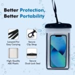 Anubhav Janni New Waterproof Moblie Pouch Cover Moblie Rotation Lock Closure Rainy Conditions Water Proof Mobile Phones  Swimming Rain Travel Samsung Mi Redmi Oppo Vivo (Pack Of 1 Pcs) - Image 3