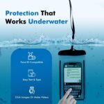 Anubhav Janni New Waterproof Moblie Pouch Cover Moblie Rotation Lock Closure Rainy Conditions Water Proof Mobile Phones  Swimming Rain Travel Samsung Mi Redmi Oppo Vivo (Pack Of 1 Pcs) - Image 4