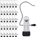 Anubhav Janni Clip Hook Hanging Clips Clothes Pins For Laundry Hanger Towel Boot Organizer Home And Travel Clothespins Hangers Laundry Hooks Heavy Duty Closet Pants Socks (Set Of 5 Pcs)