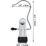 Anubhav Janni Clip Hook Hanging Clips Clothes Pins For Laundry Hanger Towel Boot Organizer Home And Travel Clothespins Hangers Laundry Hooks Heavy Duty Closet Pants Socks (Set Of 5 Pcs) - Image 2