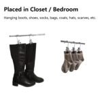 Anubhav Janni Clip Hook Hanging Clips Clothes Pins For Laundry Hanger Towel Boot Organizer Home And Travel Clothespins Hangers Laundry Hooks Heavy Duty Closet Pants Socks (Set Of 5 Pcs) - Image 4