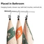 Anubhav Janni Clip Hook Hanging Clips Clothes Pins For Laundry Hanger Towel Boot Organizer Home And Travel Clothespins Hangers Laundry Hooks Heavy Duty Closet Pants Socks (Set Of 5 Pcs) - Image 5