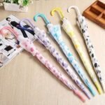 Anubhav Janni Blue Dot Umbrella Rain For Women Girls Durable Rubber Material One Piece Bead Design Clear Bubble Girls Umbrellaa Dots Kids Dome School Travel Outdoor Use (Pack Of 1 Pcs) - Image 7