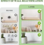 Anubhav Janni Wall Repair Roller Brush Paint For Home Crack And Stain Water Based Latex White Detachable Head DIY Renovation Touch Up Tool Repair Portable Instant Dry Waterproof (Pack Of 1 Pcs) - Image 7