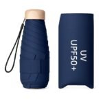 Anubhav Janni Mini Pocket Umbrella Travel Umbrella Portable Sun Rain Beach Golf Elegant Slim Design Small Rain UV Protection Lightweight Umbrellas Girls Women Folding Windproof (Pack Of 1 Pcs)