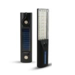 Anubhav Janni Solar Chargeable 5 Mode Light Magnetic Torch Portable LED Work Rechargeable Hook Modes For Emergency Car Home Outdoor Night Power Cut Outdoor Home Use (Pack Of 1 Pcs)