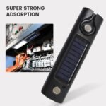 Anubhav Janni Solar Chargeable 5 Mode Light Magnetic Torch Portable LED Work Rechargeable Hook Modes For Emergency Car Home Outdoor Night Power Cut Outdoor Home Use (Pack Of 1 Pcs) - Image 5