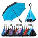 Anubhav Janni C Umbrella Travel Umbrella Portable Sun Rain Beach UV Protection Lightweight Umbrellas Girls Women Office Car Outdoor Folding Windproof (Pack Of 1 Pcs)